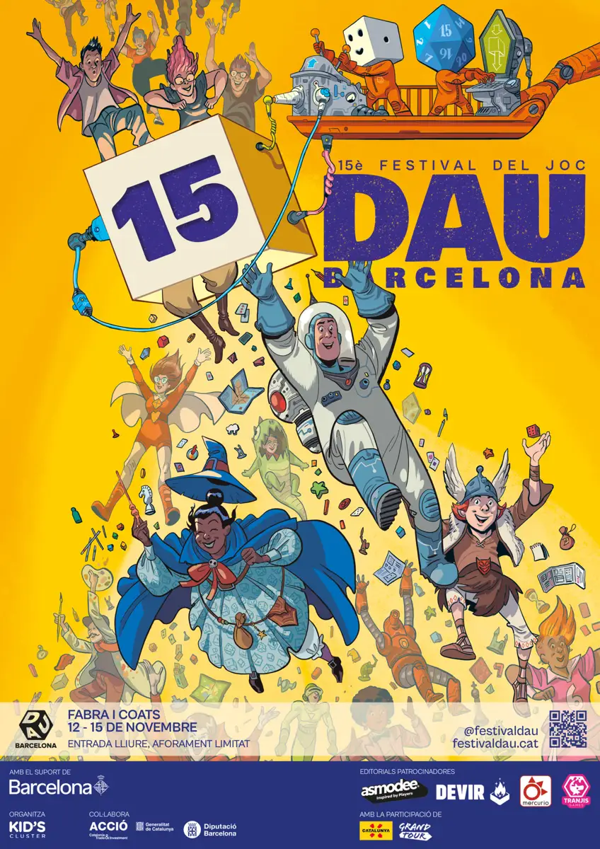 DAU Barcelona 2026: Dates, Opening Hours, Activities and Complete Board Game Festival Guide